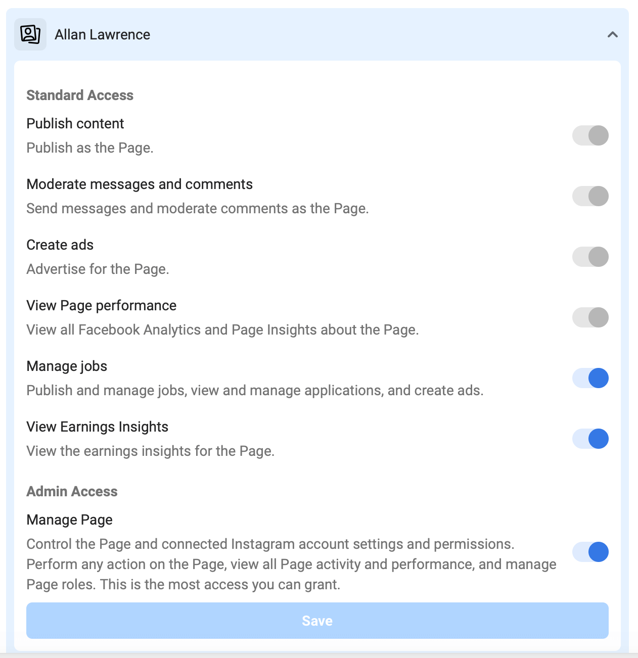 Allan Lawrence Permissions